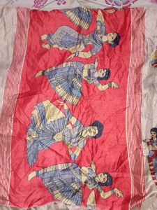 Unique Saree with Dancer Print