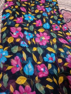 100% Pure Georgette Saree