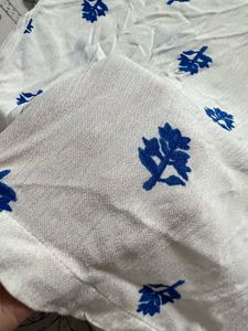 H&amp;M short sleeved pattern Resort Shirt