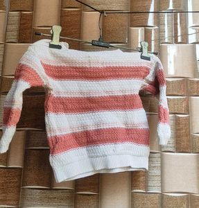 Striped Knit Sweater