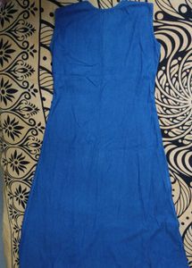 Navratri Classic Blue Denim Skirt