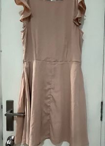 GLOBUS  Nude Color A Line Dress