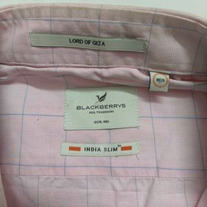 Blackberry Pink Plaid Dress Shirt