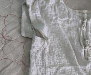 White Cotton top