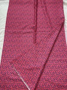 Vibrant Pink Cotton linen fabric