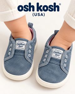 OshKosh Denim Slip-On Shoes with welcrow closure