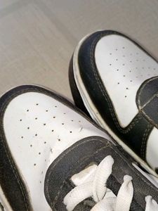 Black &amp; White Sneakers