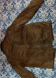Men's Brown Leather Jacket