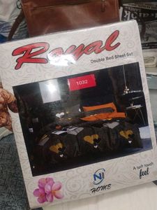 Royal Double comforter and bedsheet set