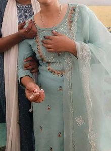 Beautiful Blue Kurta Set ( FIXED PRICE)