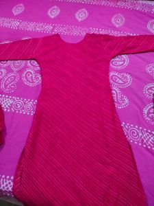 Leheriya Printed Pink Suit Set