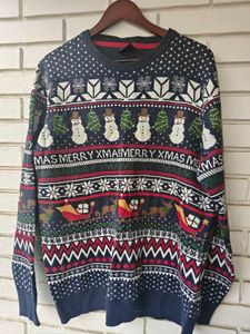 Merry Christmas Snowman Sweater