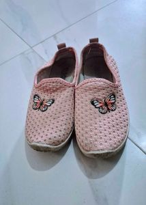 Cute Pink Casual Shoes For Girls