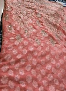 Embroidered Silk Saree