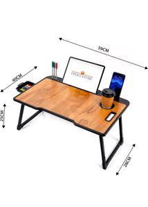 Portable Laptop Desk with Cup Holder