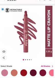 Mila Beaute Matte Lip Crayon - Rapunzel 117