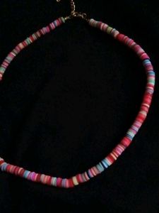 Colorful Beaded Choker Necklace