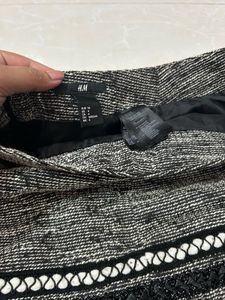 imported h&amp;m  Chic Striped  Skirt