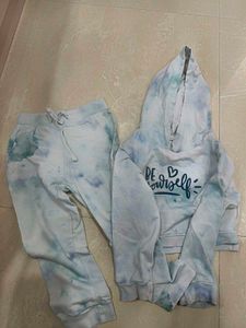 Tie-Dye Hoodie and Sweatpants Set