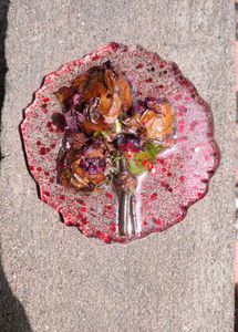 Floral Resin Coaster Bouquet