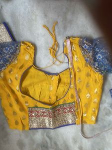 Elegant Yellow Lehenga Choli Set