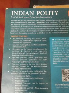 Indian Polity by M Laxmikanth