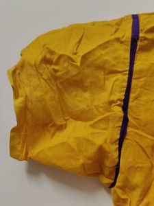 Yellow Embroidered Kurta