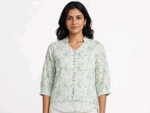 Chic Floral Print Blouse