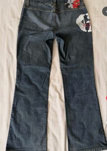 ☆ VINTAGE LOW-RISE FLARED DENIMS