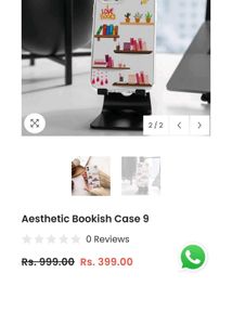 Aesthetic Bookish Phone Case
