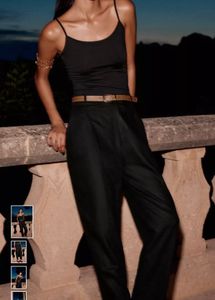 Zara Linen Trousers with Belt