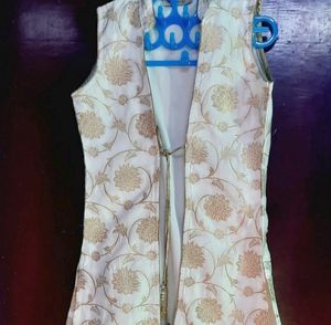 New Ethnic Jacket With Tie Dori