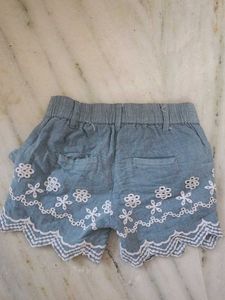 Designer Shorts Inclusive Of Pink  Cap