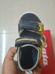 Bata Blue &amp; Yellow Sandals