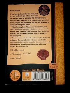 A Series of Unfortunate Events: Book 6