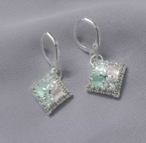 Square Dangle Earrings
