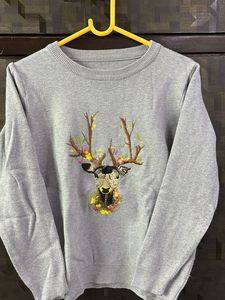 DEER FACE SWEATER