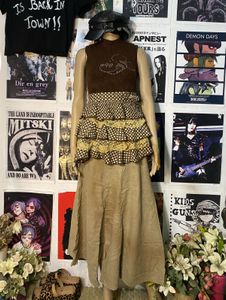Harajuku baby doll layered mini dress