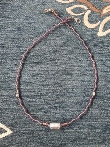Delicate Beaded Necklace handmade