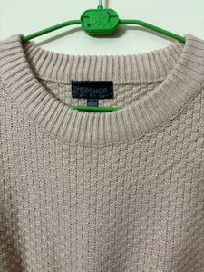Topshop Powder Pink Sweater