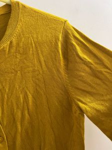 Mustard Yellow Cardigan