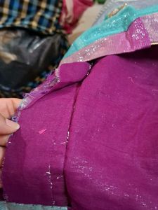 Embroidered Ombre lehnga  with bliuse having margi