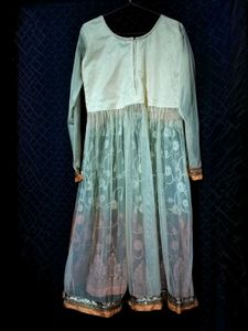 Mastani Style Anarkali Dress - 4-Piece Set