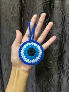 Crochet Evil Eye Amulet