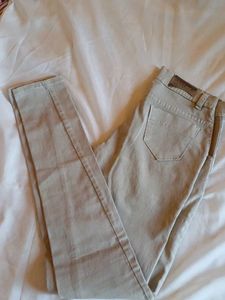 Neutral Tan Casual Pants