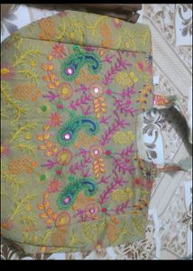 Embroidered Lehenga Choli design bag