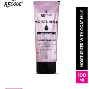 recode Goat Milk Moisturizer Cream For Face &amp; Body