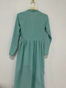 Embroidered Teal Kurta