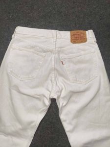 Levi's '501 Original' Jeans (White)