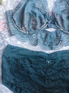Blue Lingerie Set